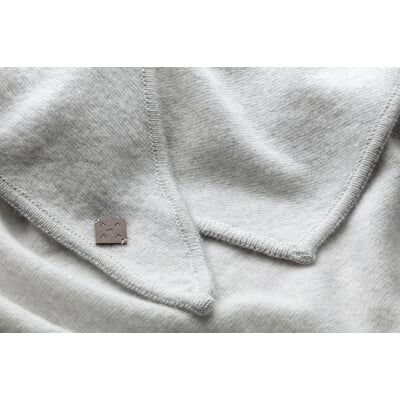 Unisex-Dreieckstuch, Ecru