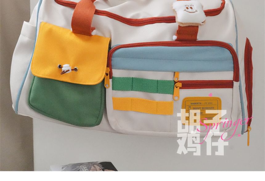 Anchara - Color Block Duffel Bag