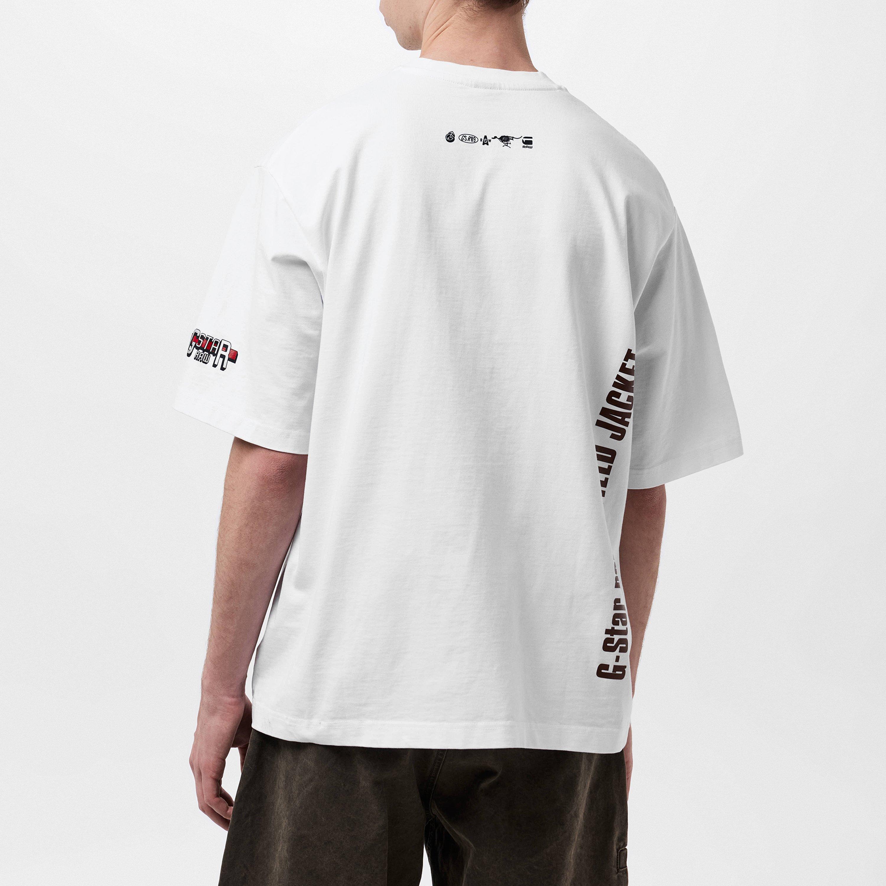 G Star Modelkit Print Boxy T Shirt