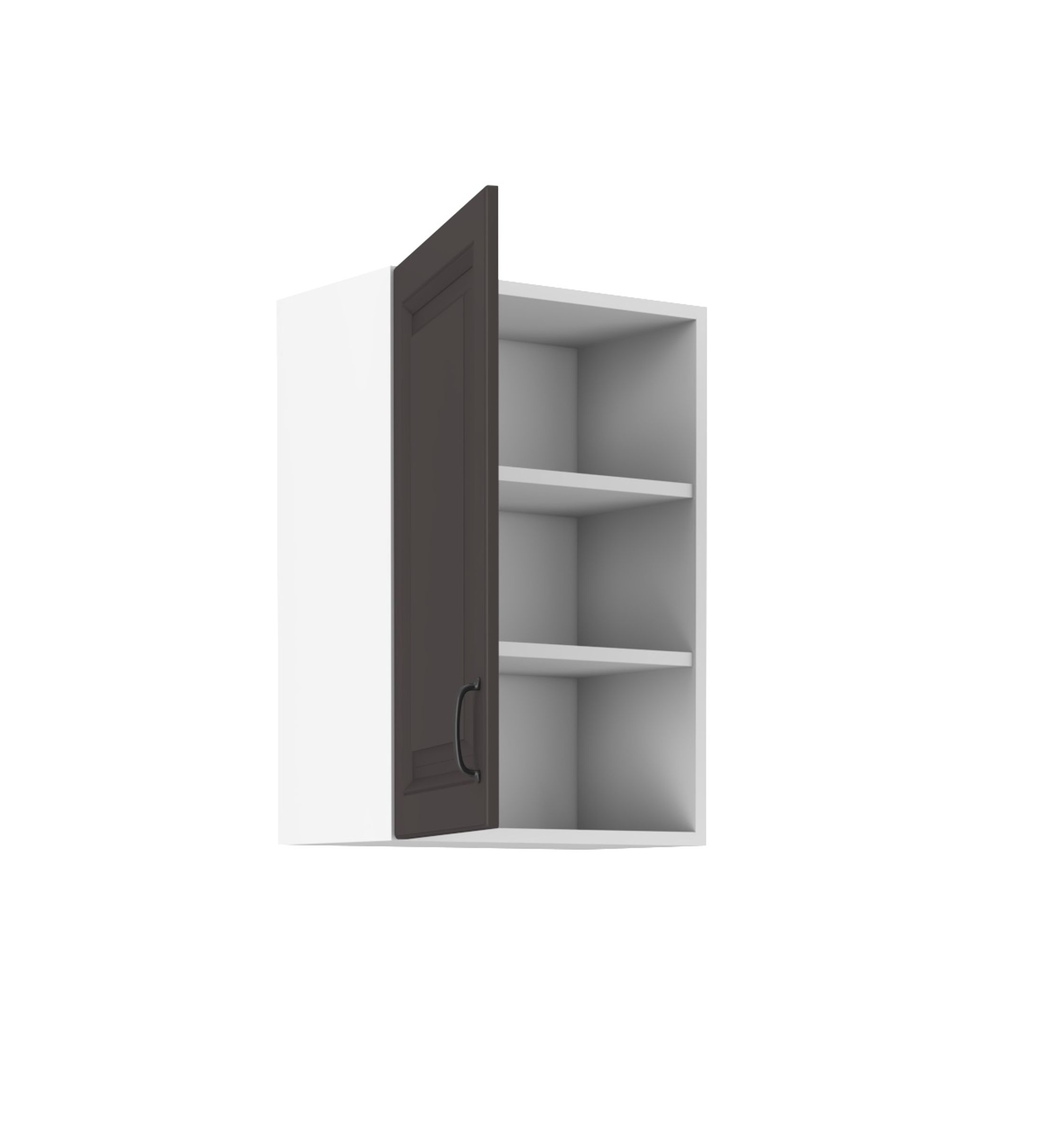 Hängeschrank 50 cm Stilo Grau Küchenzeile Küchenblock Küche Landhaus Einbauküche