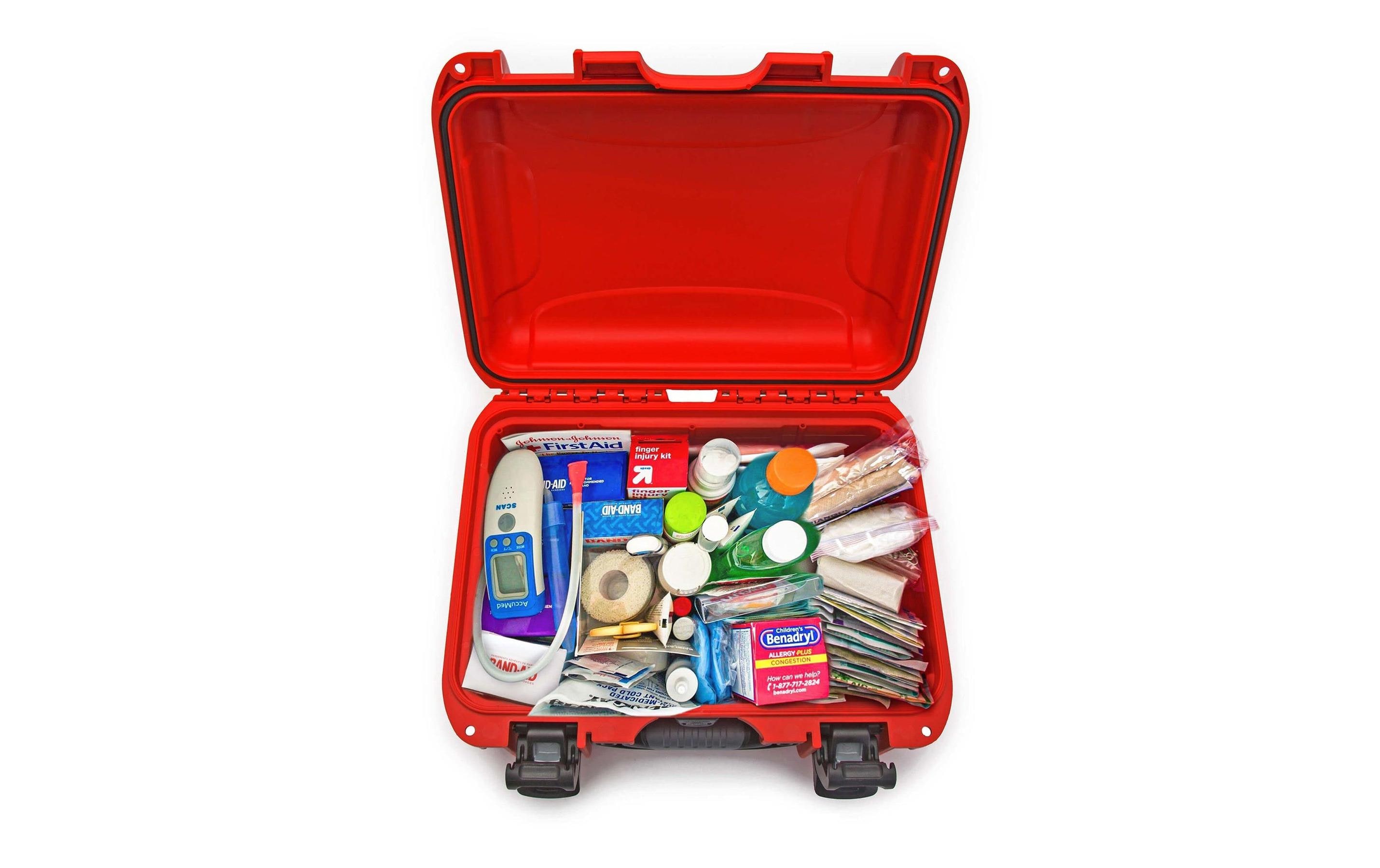 Kunststoffkoffer 915 Erste-Hilfe - leer<br>Leichter, wasserdichter und robuster Hartschalenkoffer