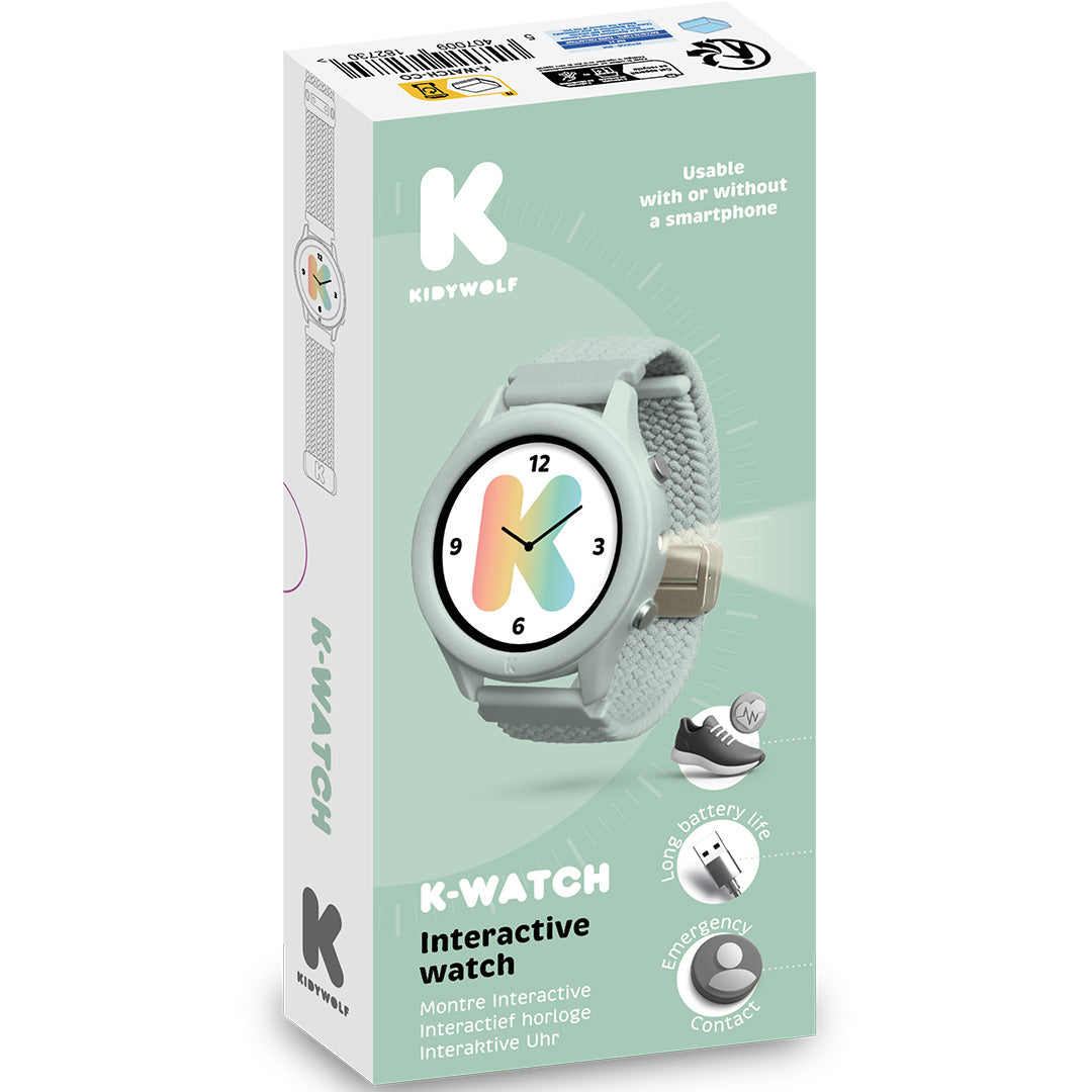kidywolf k-watch interactief horloge - groen