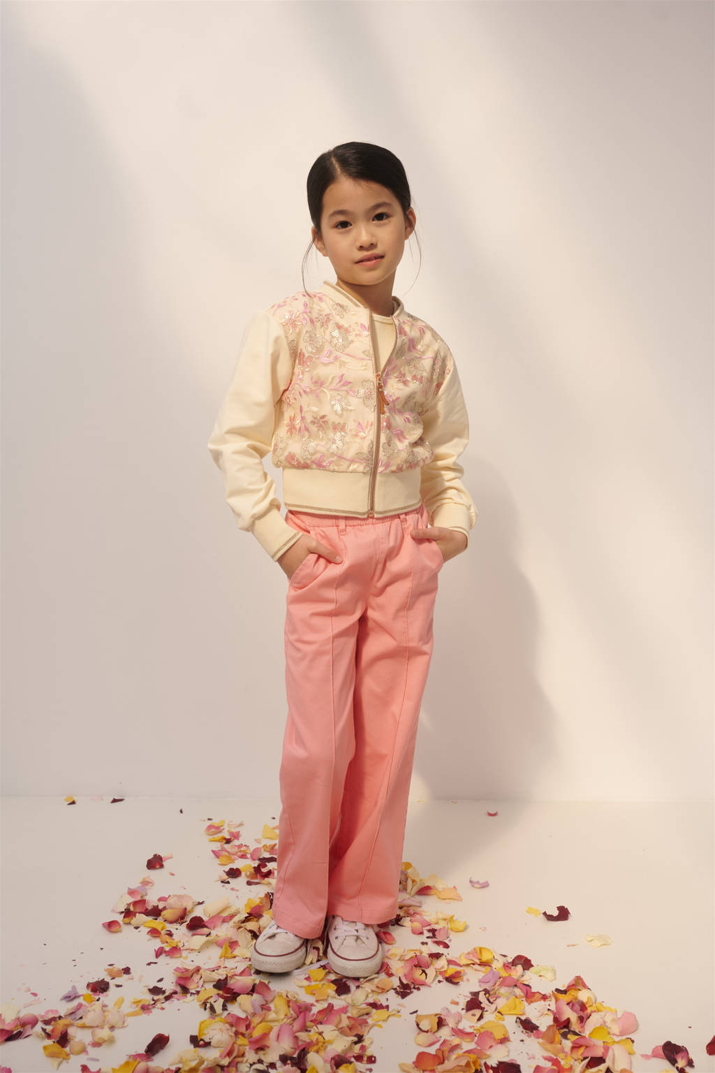 NONO regular pantalon roze