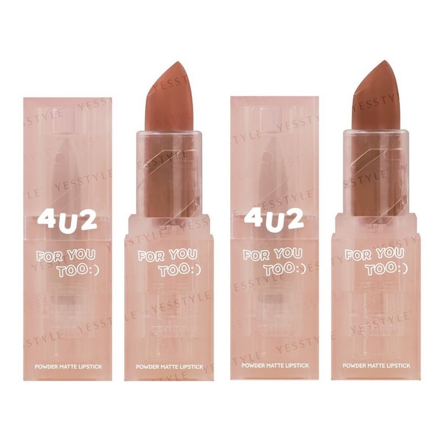 4U2 - Poeder Matte Lippenstift