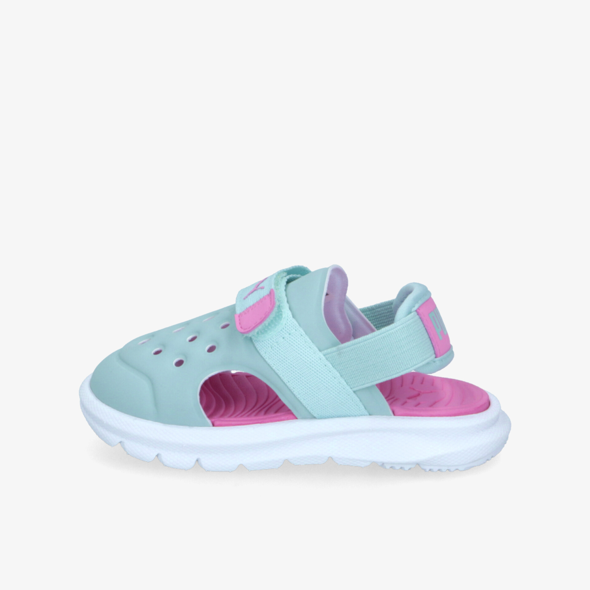 PUMA Evolve Kinder Sandalen grau