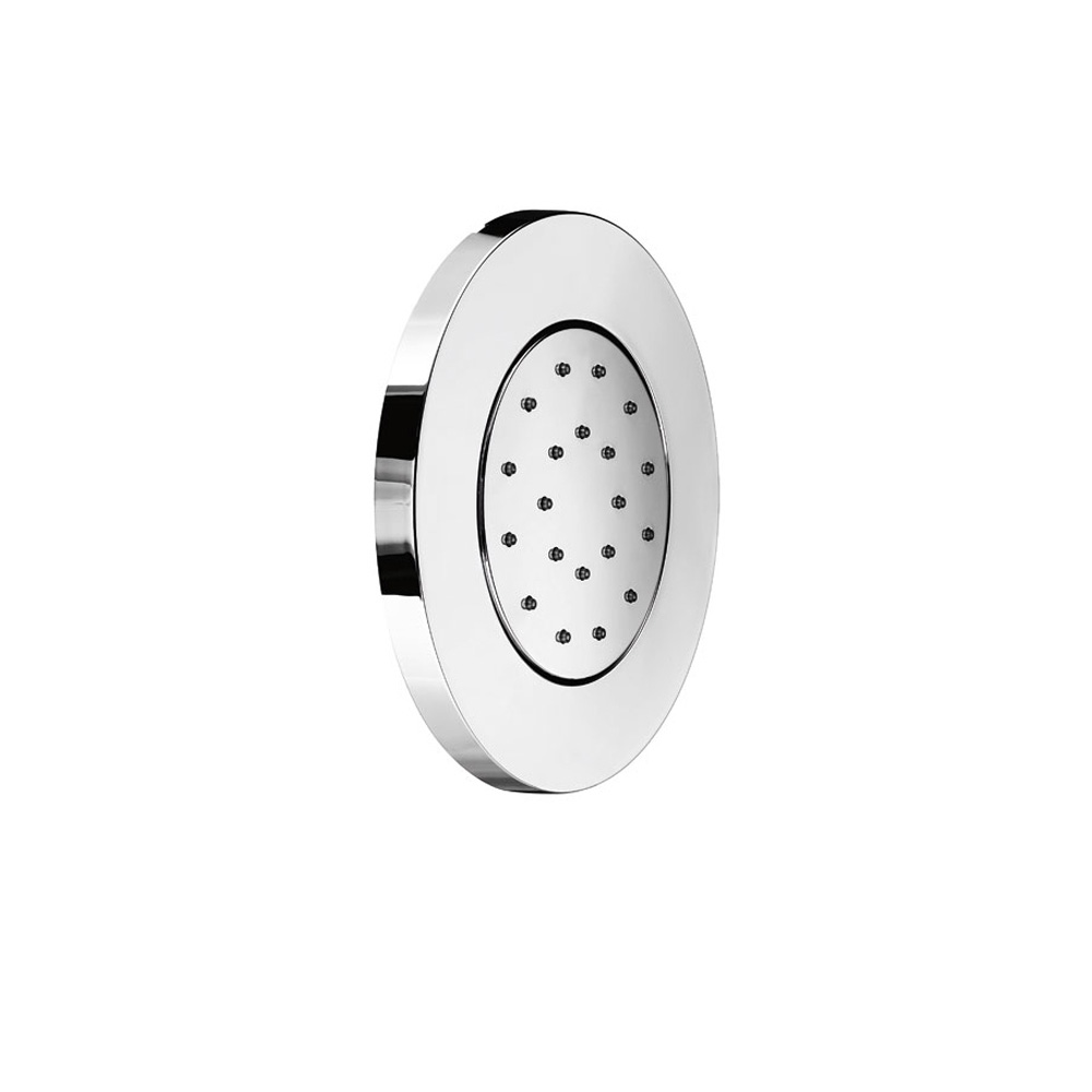 Hotbath Mate M130 inbouw bodyjet rond geborsteld nikkel