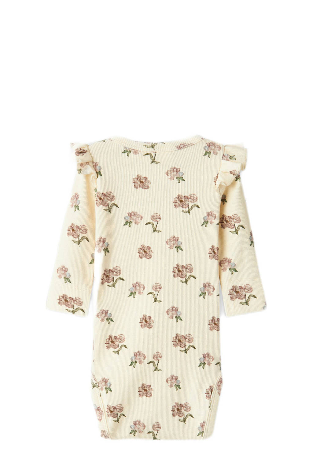 LIL' ATELIER romper Offwhite/roze offwhite/roze
