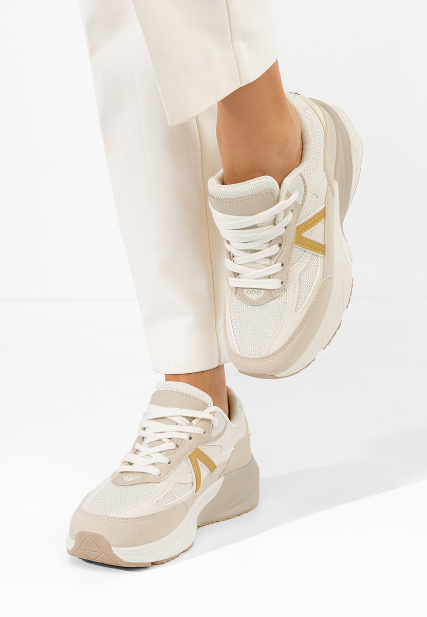 Baskets pour femme kaki Sidonya