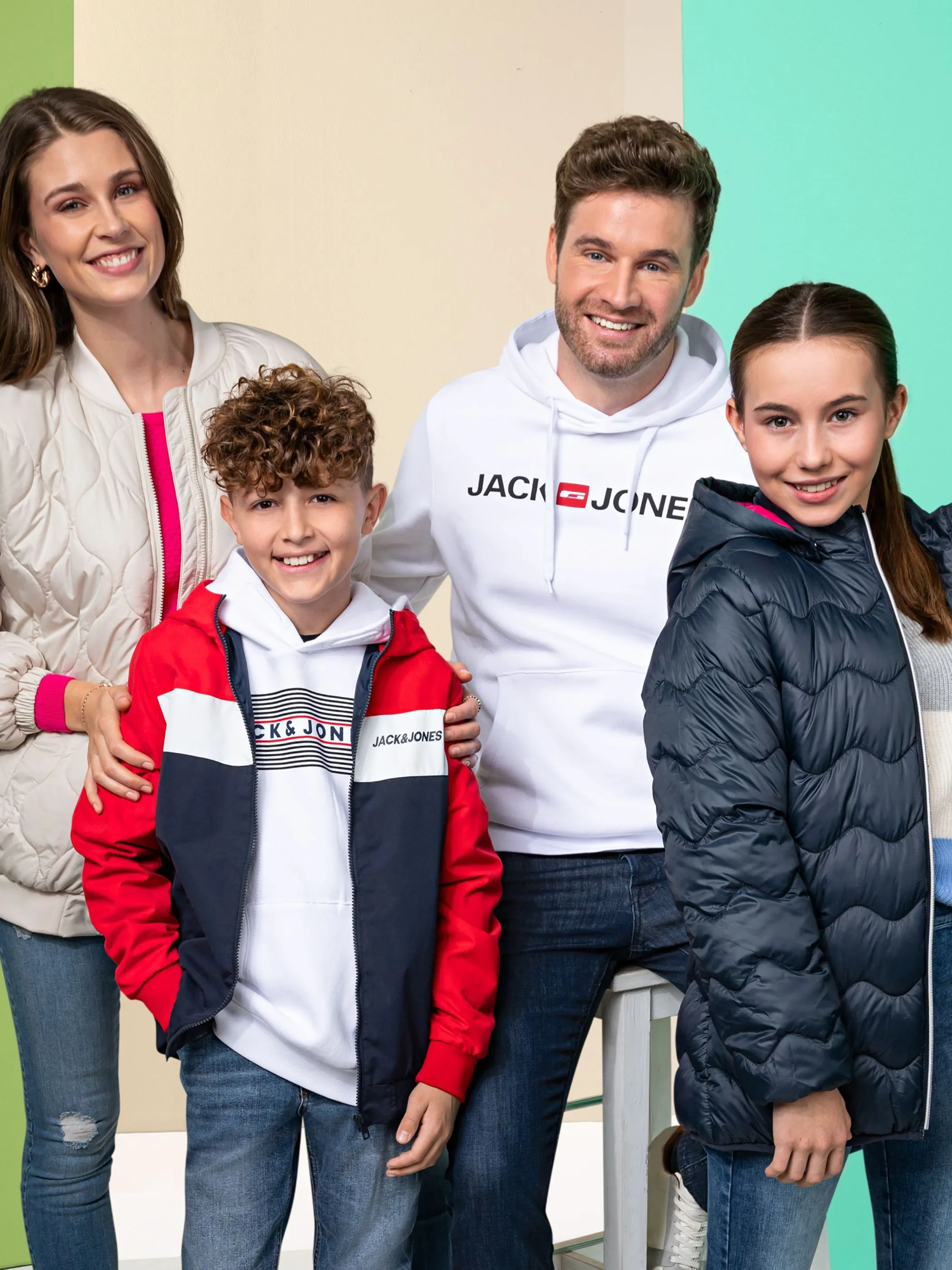 Jack&Jones JJERUSH BLOCKINGHOO Jacke