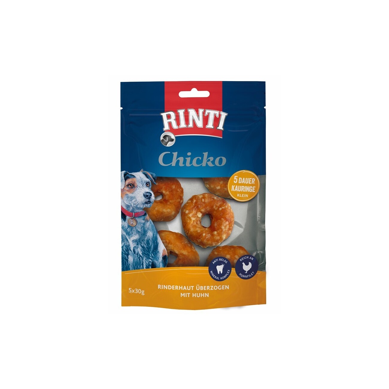 RINTI Chicko Classic Kauringe 5x30 g