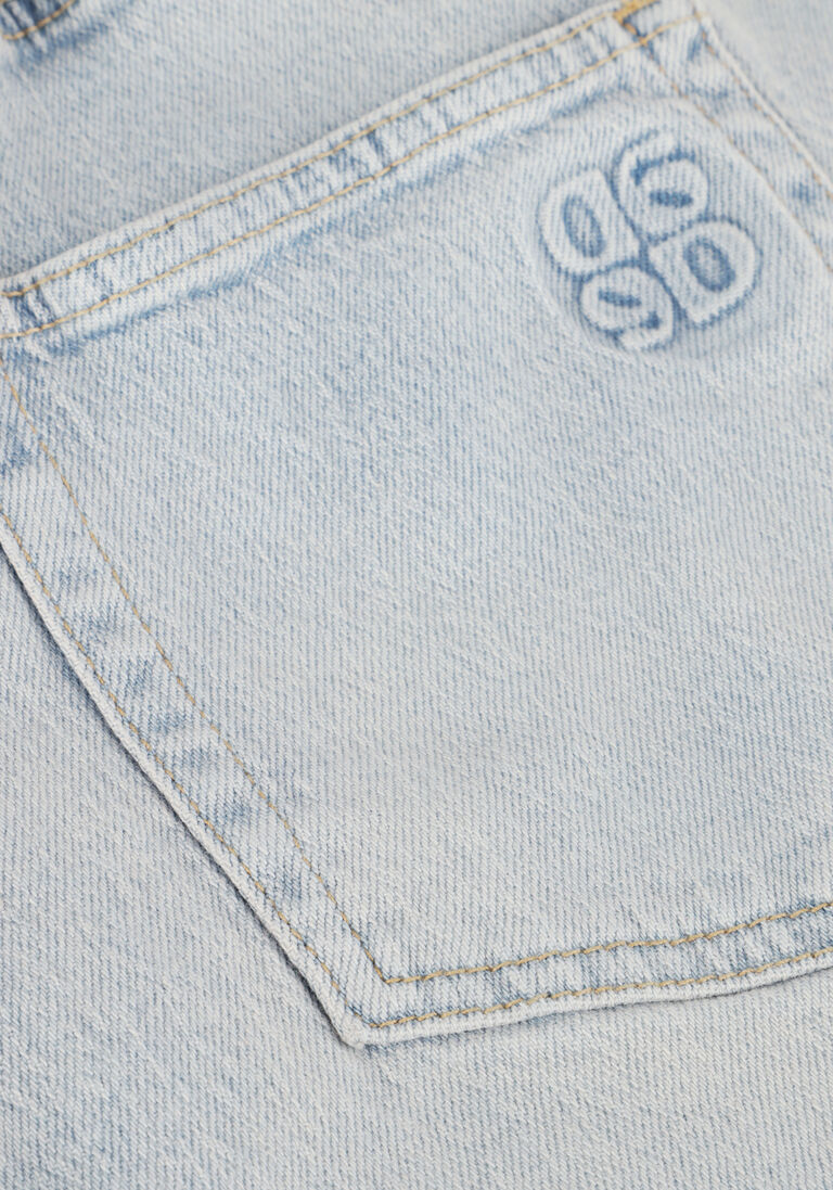 lichtblauwe dante6 shorts slater denim shorts