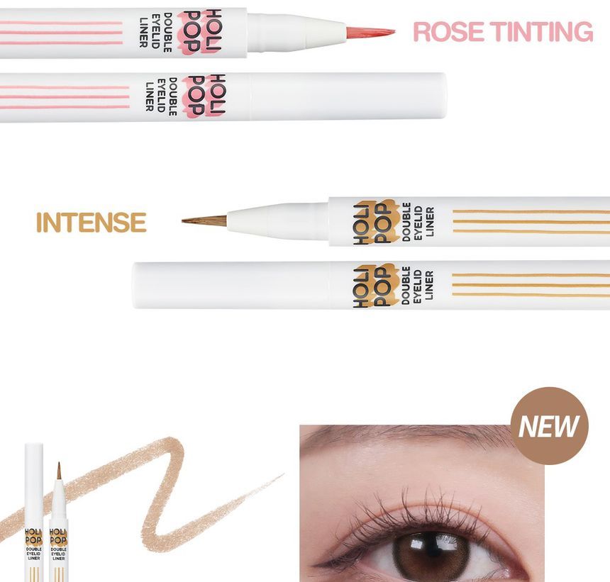 HOLIKA HOLIKA - Holi Pop Double Eyelid Liner - 3 kleuren