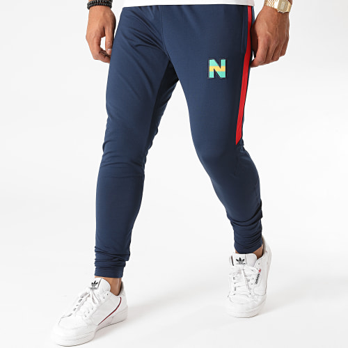 Pantalon Jogging A Bandes Newteam 2 Bleu Marine