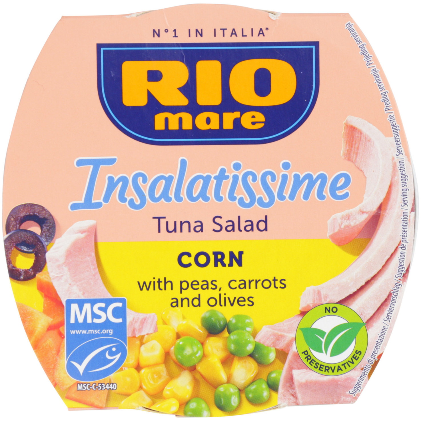Rio Mare Mais und Thunfischsalat