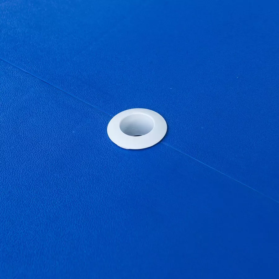 Outsunny Campingtisch mit 4 Sitzer blau
