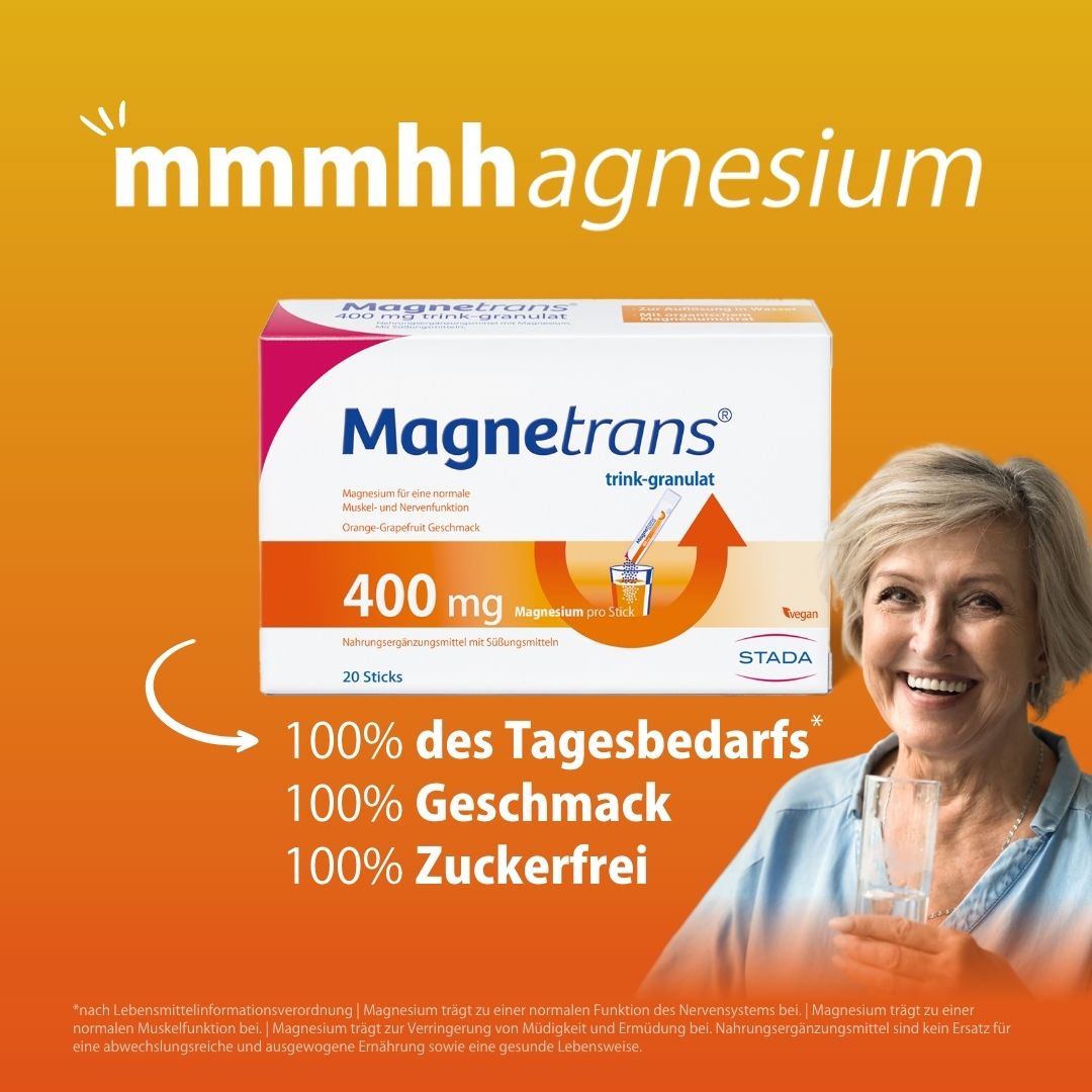 Magnetrans® 400 mg Magnesium trink-granulat