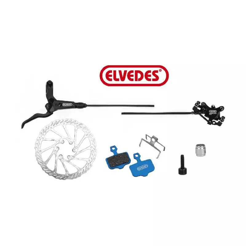 ELVEDES Frein droit HP4000 complet durite 1700mm
