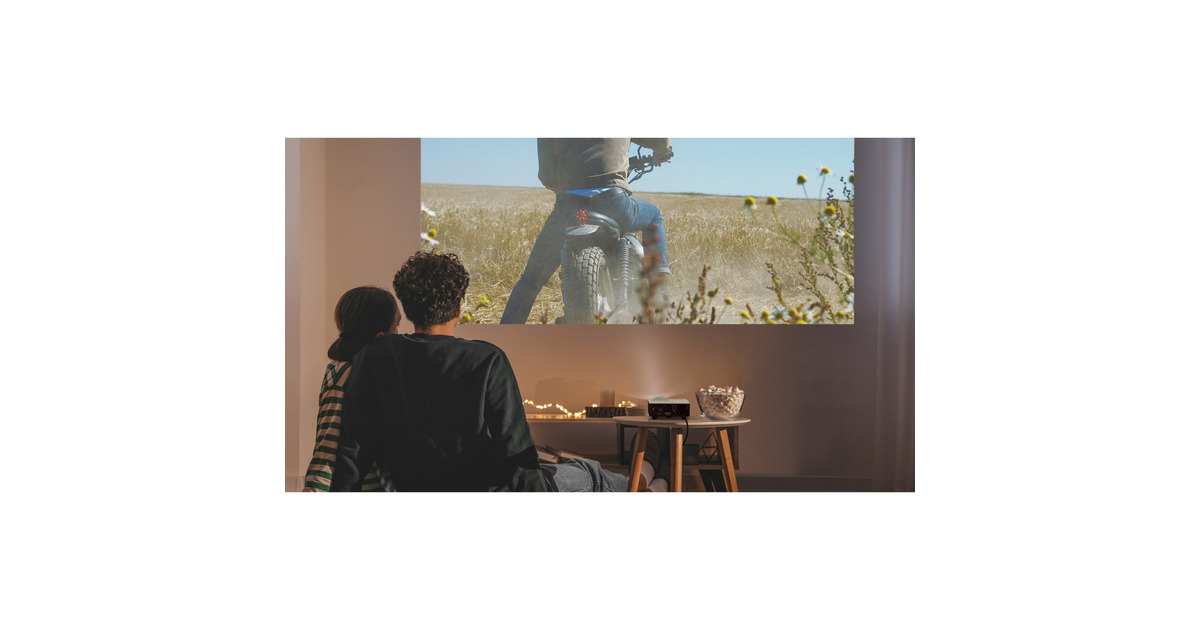OptomaML1050STi Ultra compacte korte afstand DLP-projector  (Wit/zwart, 1000 HK, 535 ANSI Lumen)