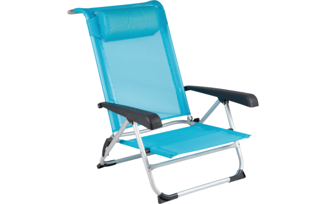 Bo-Camp Strandstuhl Saint-Tropez mit Kopfkissen