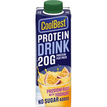 CoolBest Protein Drink Passionfruit 330ml