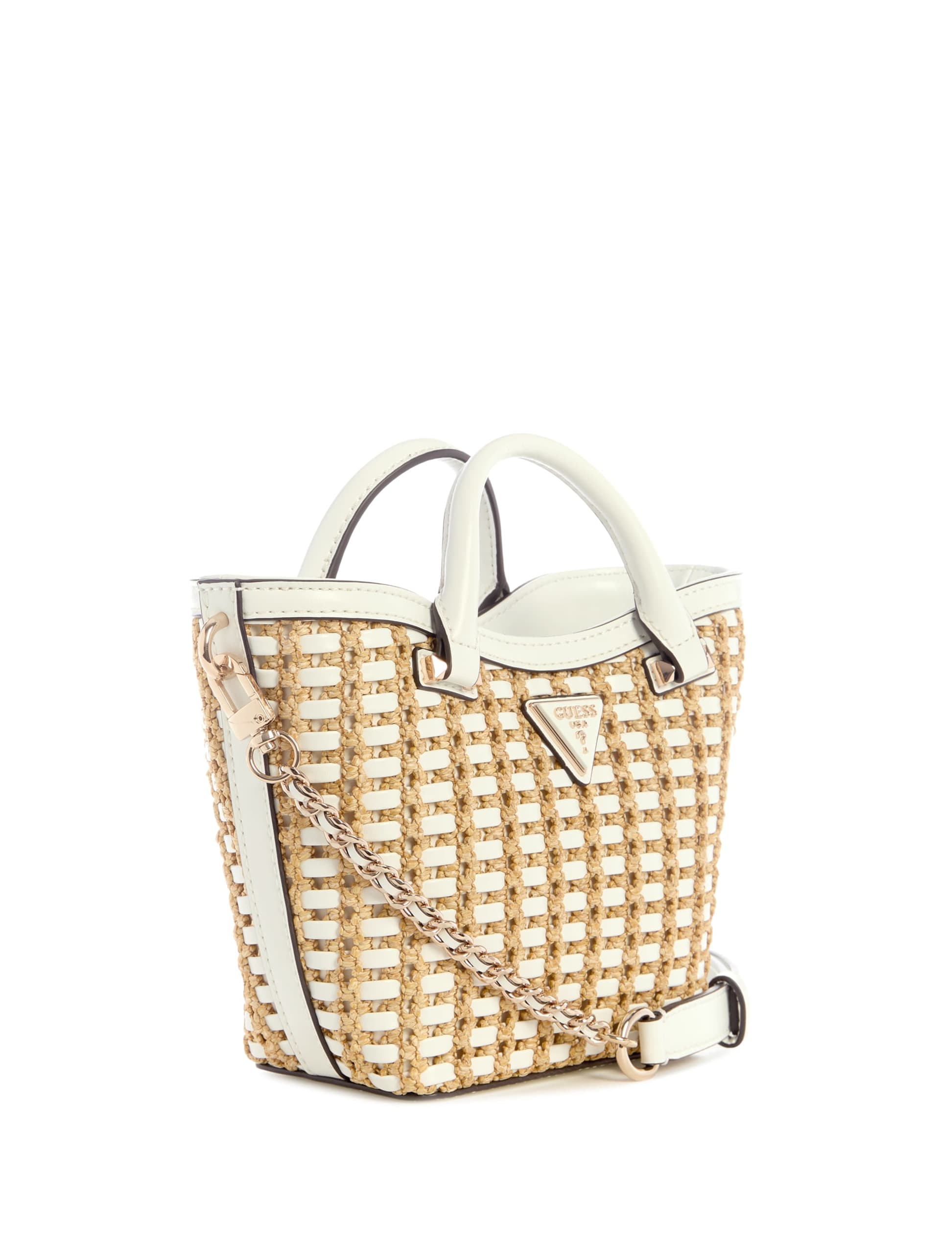 Bolsa tote pequena Atalia Raffia