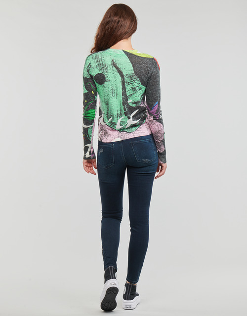 Desigual - FOTINBLACK PULL - Multicolore