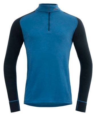 Sous maillot Devold Duo Active Merino 205 Z.Neck Bleu Homme