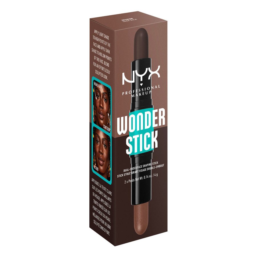 NYX Professional Makeup Wonder Stick Dual-Ended Face Shaping Stick 08 Deep Rich 4g