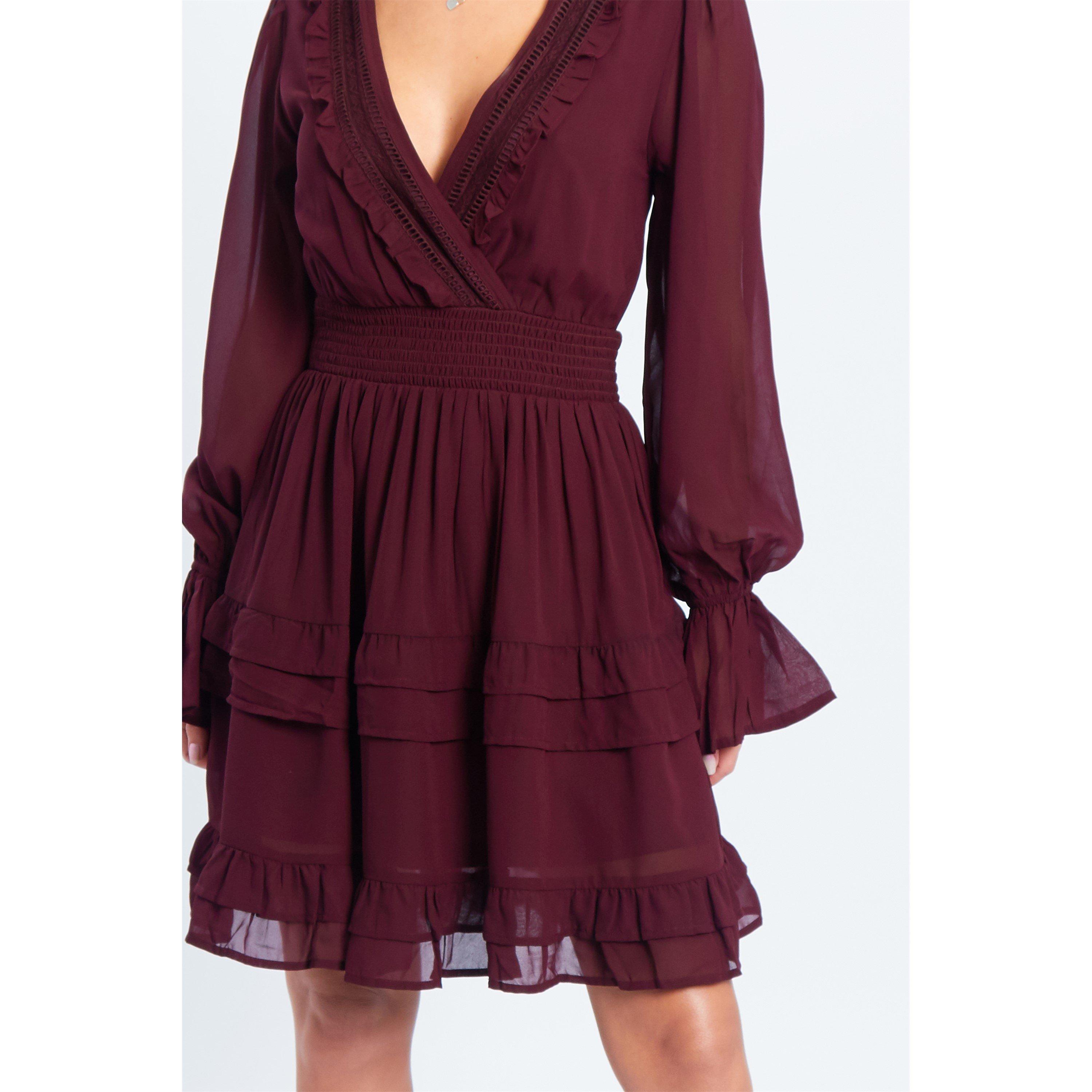 Be You Lace Trim Dress