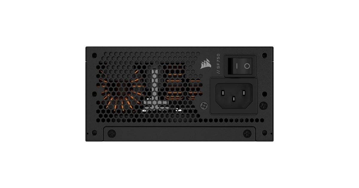 CorsairSF750 modulaire 750 watt voeding   (Zwart, 1x 12V-2x6, 2x PCIe)