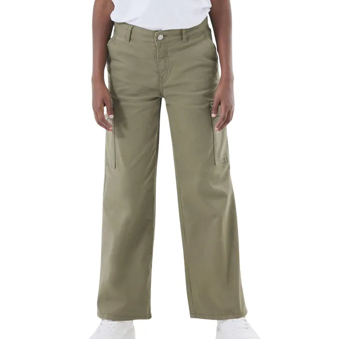 Name It Rose Wide Twill Cargo Broek Meisjes