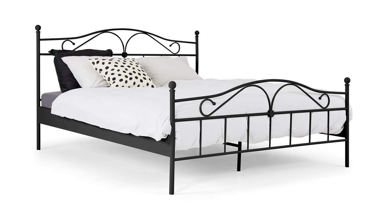 Bed Quincy zwart