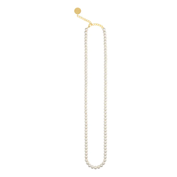 Vanessa Baroni Collier Perles Long | Blanc