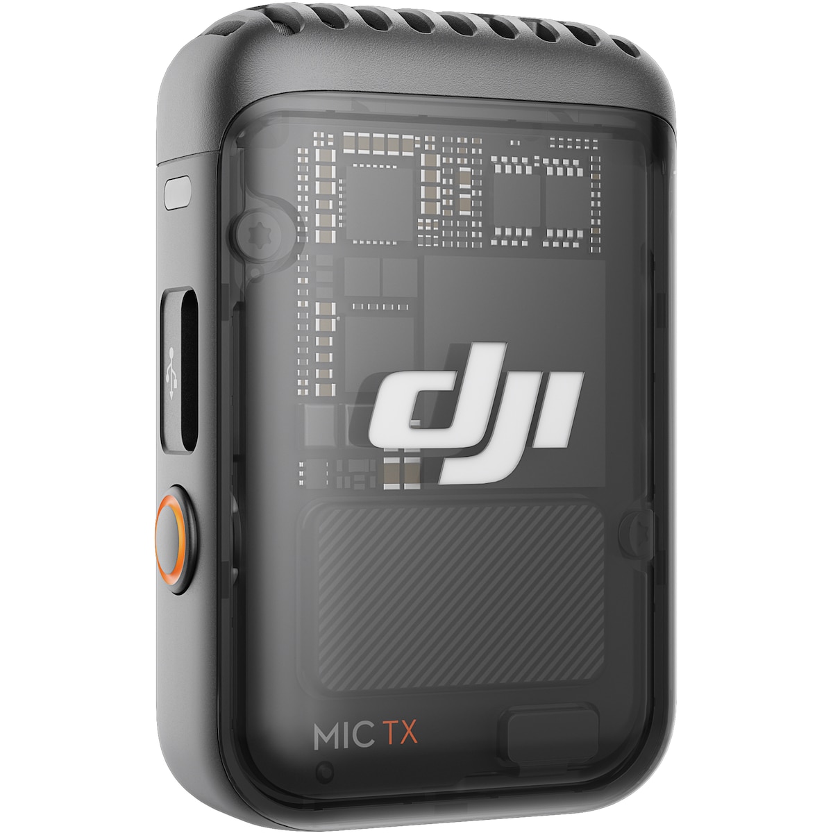 DJI Mic 2 trådløs mikrofonmottaker (sort)
