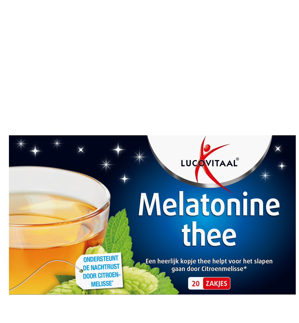 Lucovitaal Melatonine Kruidenthee (20 zakjes)