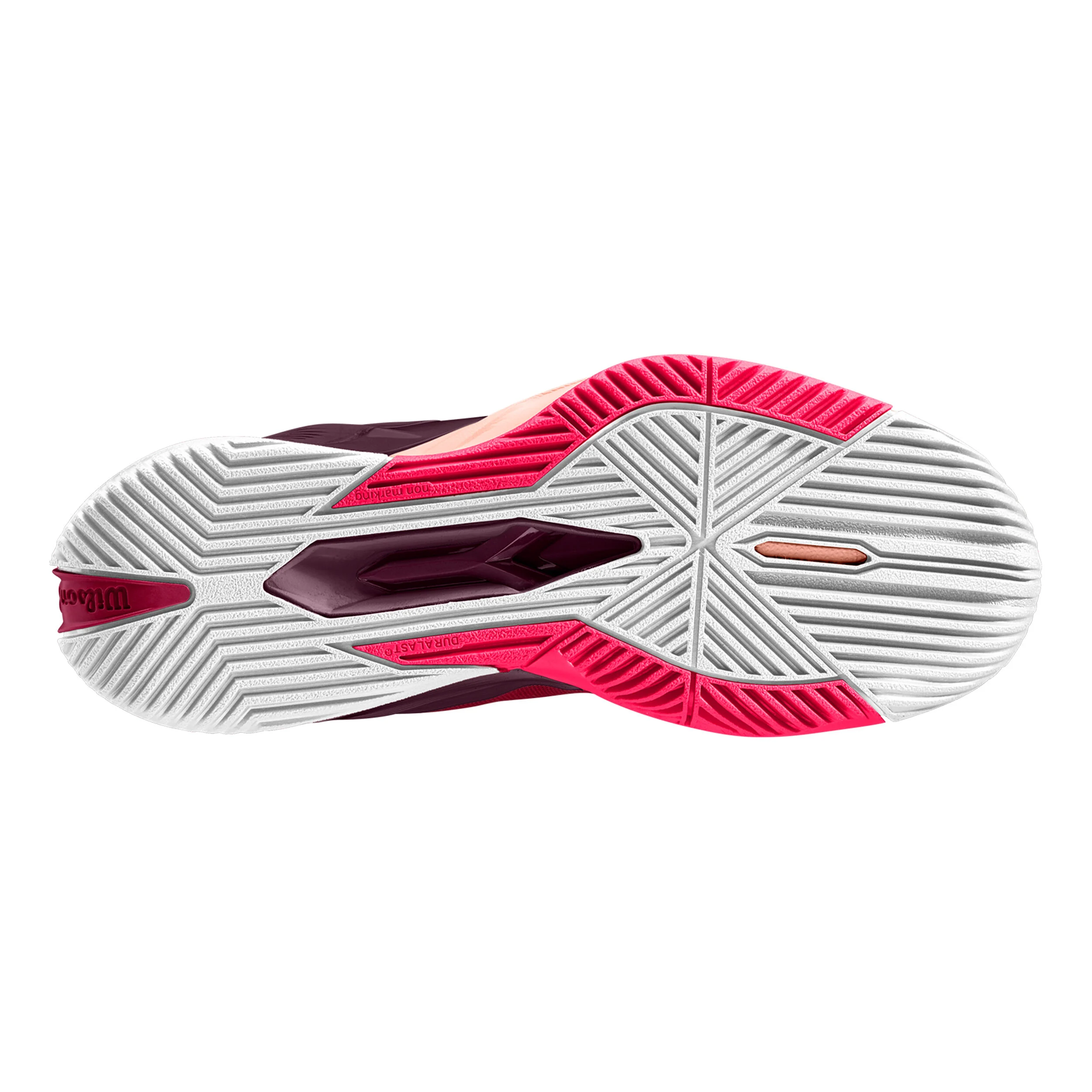 Wilson Rush Pro 4.0 Chaussures Toutes Surfaces Femmes - Rouge Foncé , Berry