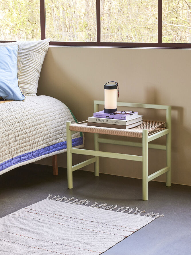 Hübsch Heritage Bænk Small Lysegrøn Green