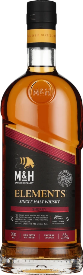 MILK & HONEY ELEMENTS SHERRY CASK 70CL