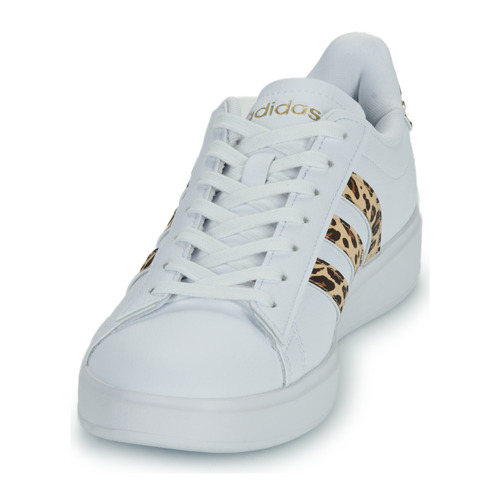Adidas Sportswear - GRAND COURT 2.0 - Blanc / Leopard