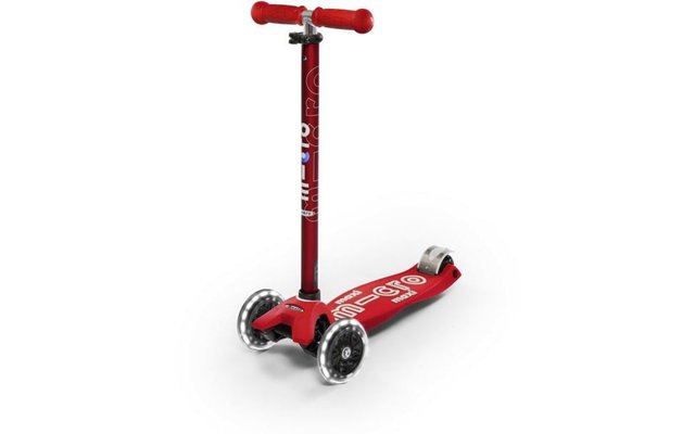 Micro Maxi Deluxe LED Kinder Kickboard