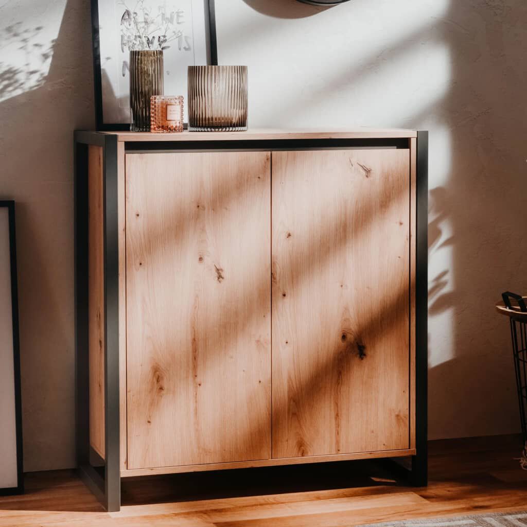 Finori Denver 1 kast, Artisan Oak en Antraciet