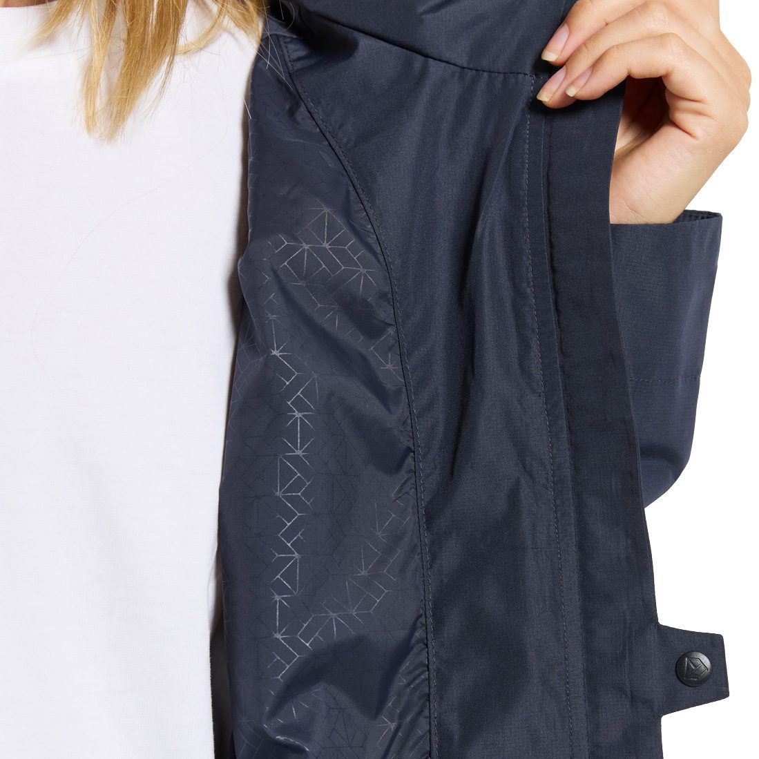 Didriksons Tilde Hardshelljacke Damen dark night blue