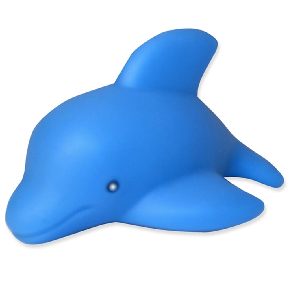 Køb Magni Badedyr Med Lys - Delfin Blå