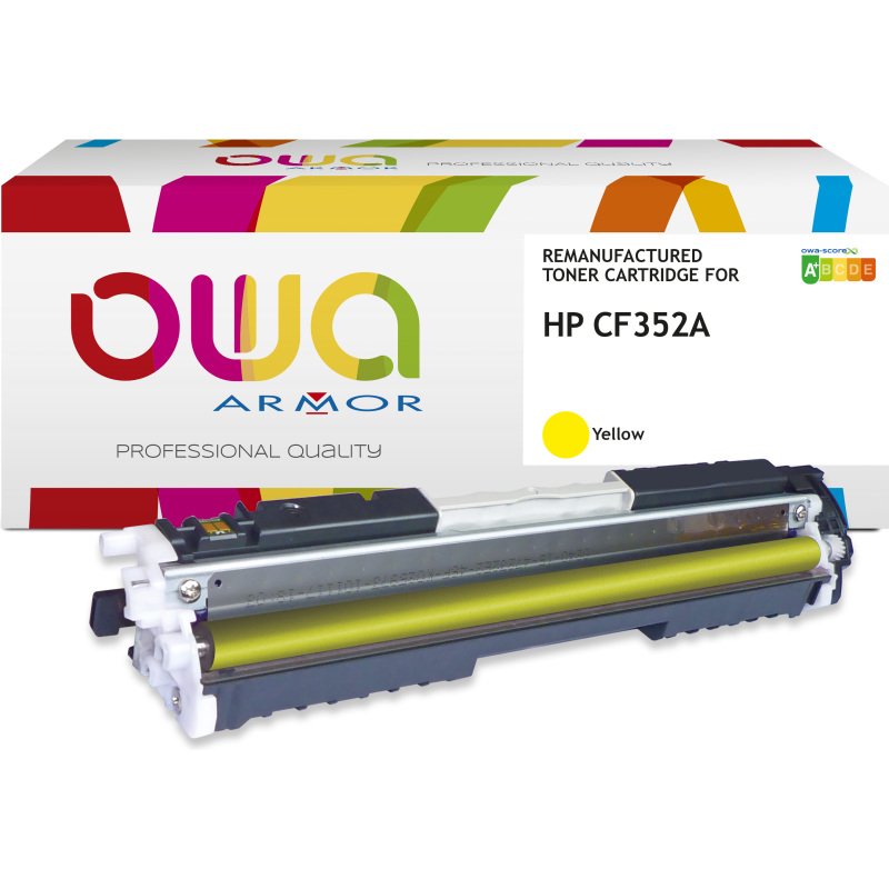 Toner remanufacturé OWA - standard - pour HP CF351A