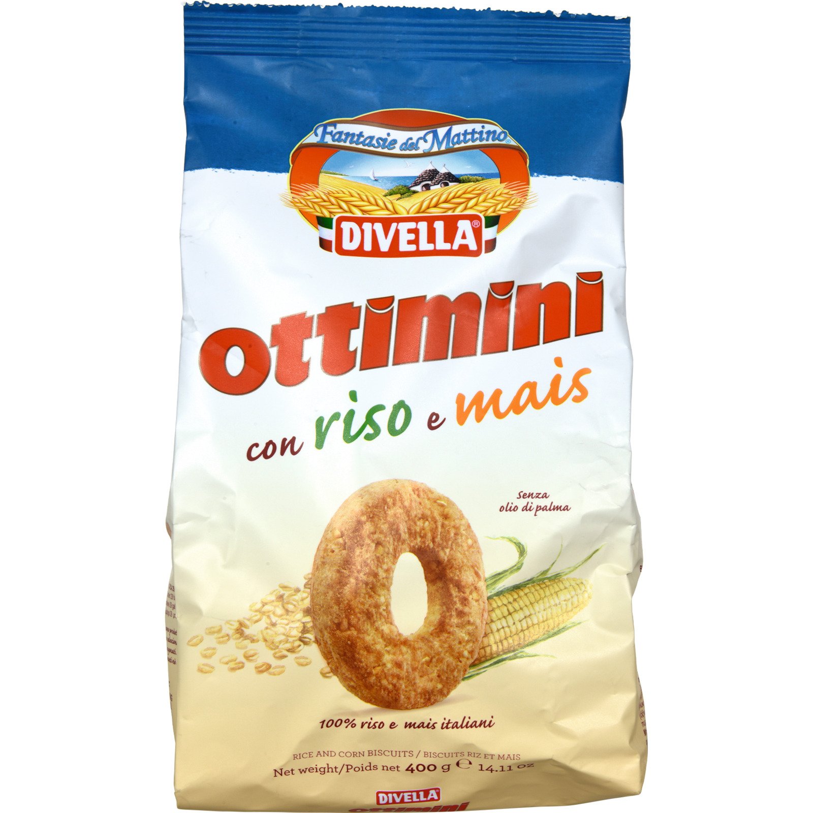 Divella Ottimini con riso&mais 400g