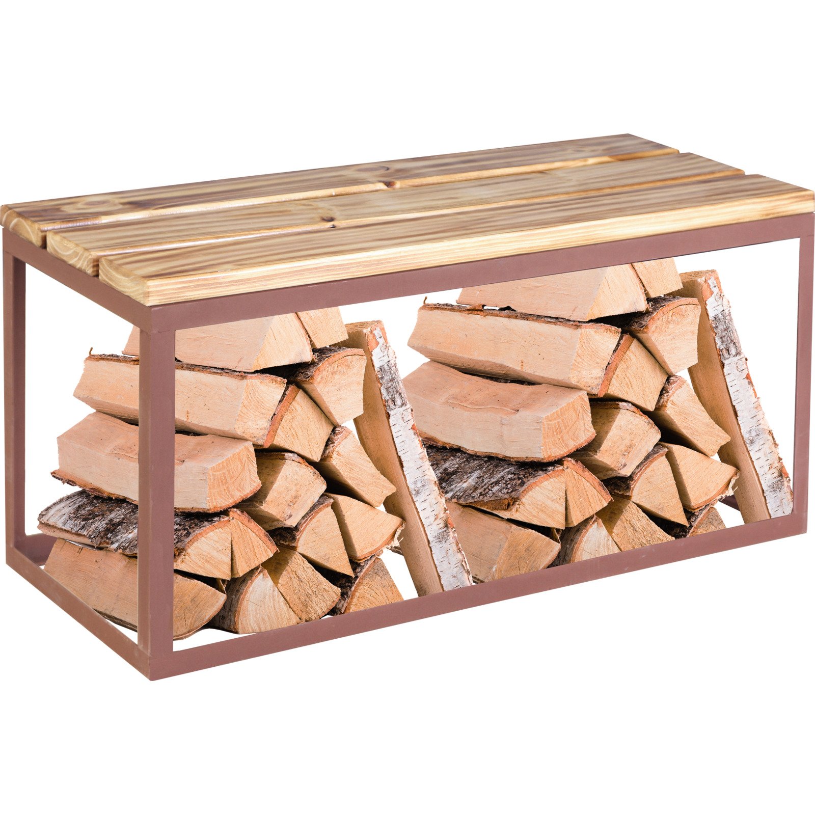 Nouvel Outdoor Sitzbank Wood 100 x 46 x 40 cm