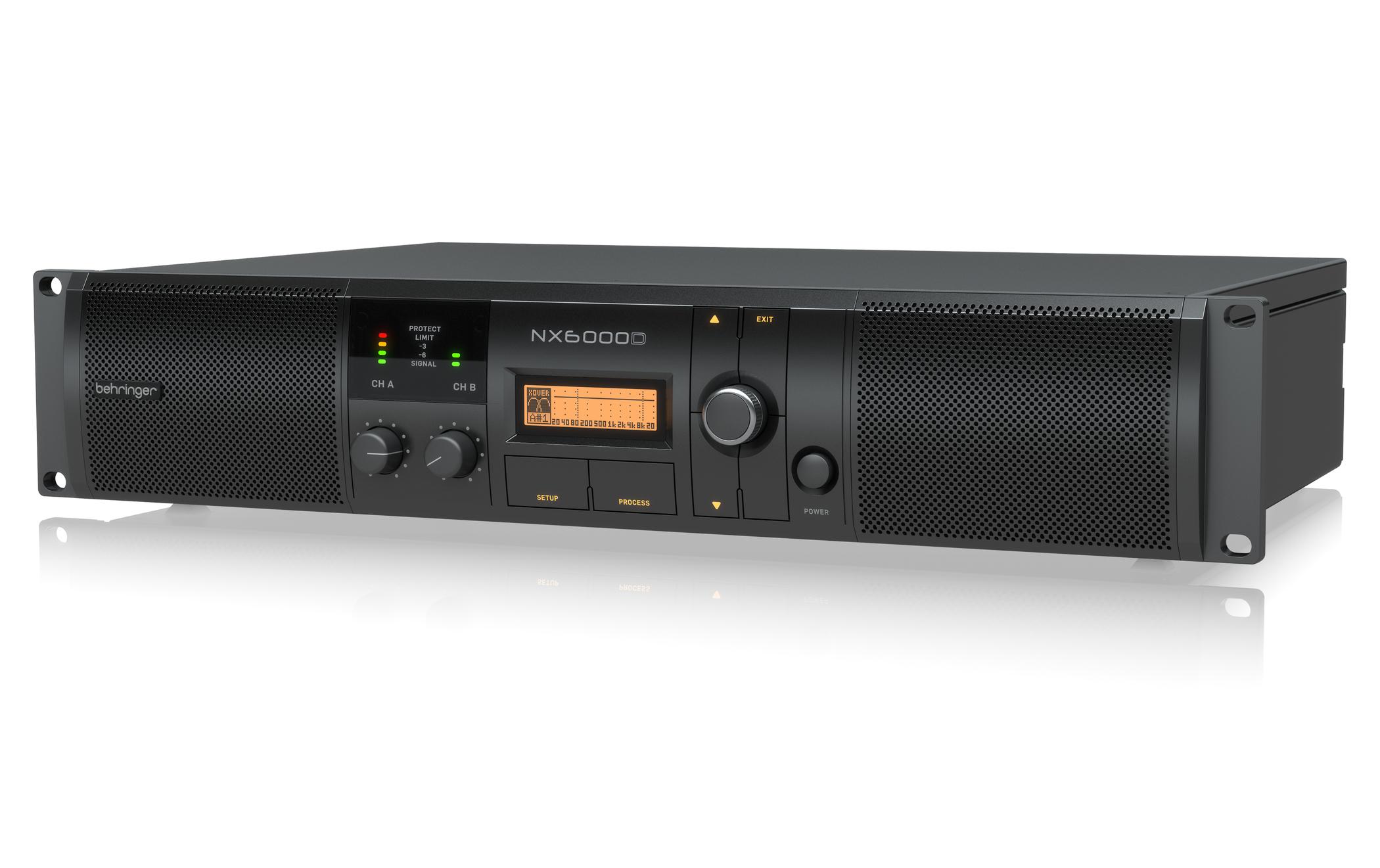 Endstufe NX6000D<br>Ultraleichte 6000 Watt Class-D Endstufe