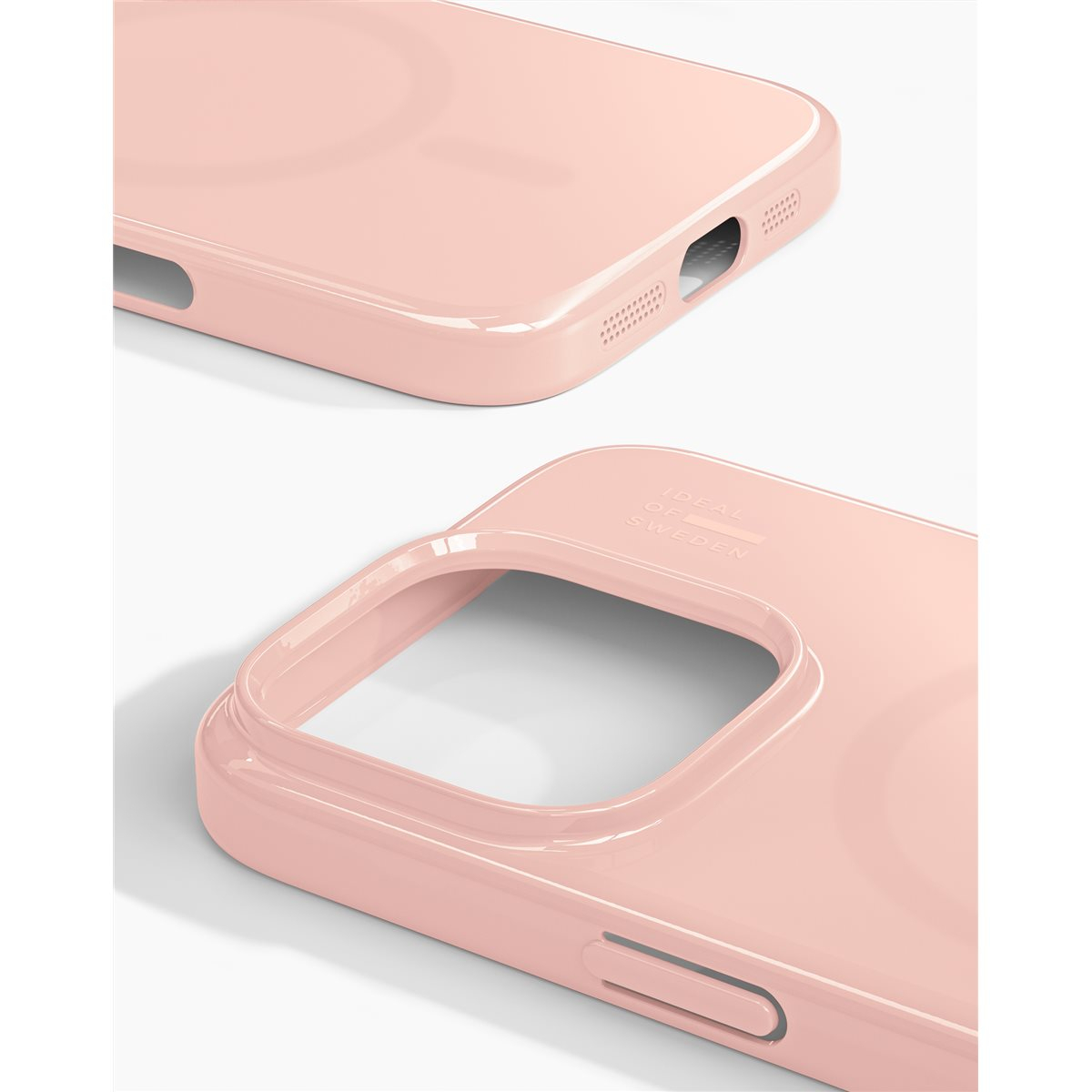iPhone 16 Pro MagSafe Hardcase Hülle (IDSLCMS-I2461P-585) - Glossy Blush Pink