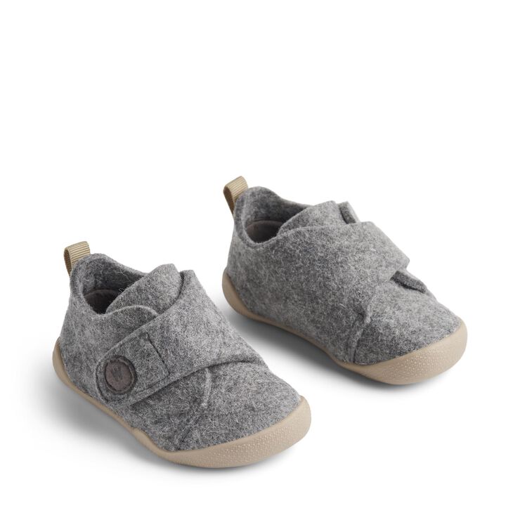 Wheat Indoor Shoe Fleecy Grey