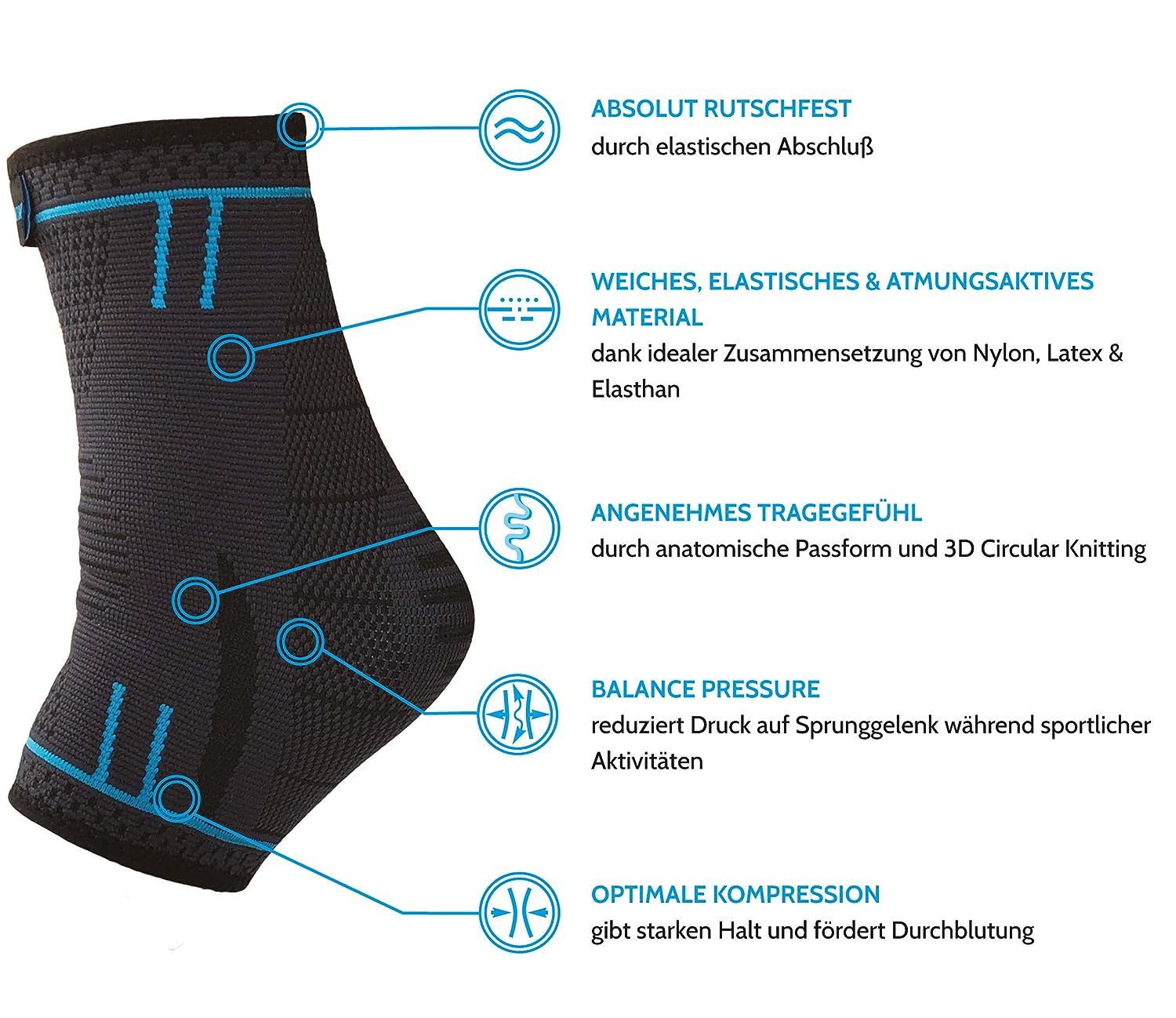 AGILE NOW Sprunggelenkbandage